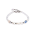 Bransoletka Coeur de Lion Cosmic Pearls pastelowa/srebrna
