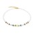 Naszyjnik Coeur de Lion Sparkling Princess Spikes zielony/złoty
