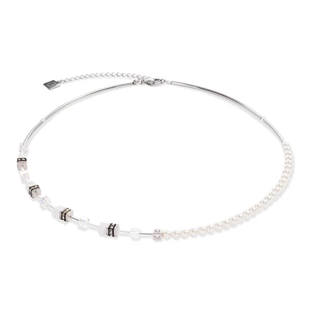 Naszyjnik Coeur de Lion Mini Fusion perły/srebrny