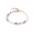 Bransoletka Coeur de Lion Precious Fusion Offset różowa/rosegold