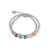 Bransoletka Coeur de Lion Joyful Colours multikolor/srebrna