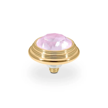 Oczko QUDO Oroli Crystal Soft Rose Ignite złote
