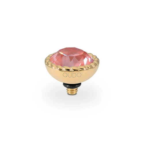 Przejdź do produktu Oczko QUDO Bocconi Crystal Maroon Ignite złote