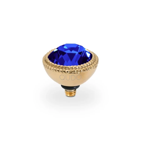 Oczko QUDO Fabero ReCreated Dark Sapphire złote