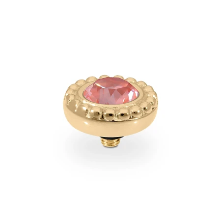 Oczko QUDO Ghiare Crystal Maroon Ignite złote