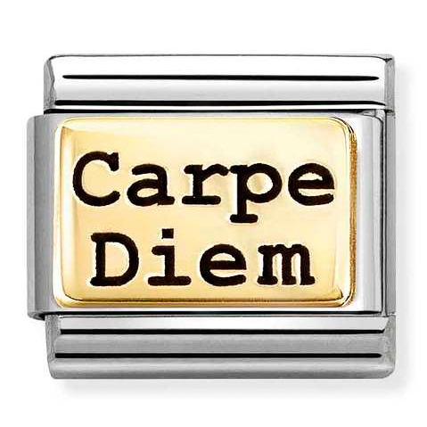 Przejdź do produktu Nomination Element Link 18K Carpe Diem Gold