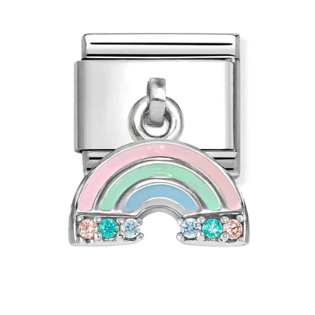Nomination Element Charms Tęcza z kolorowymi cyrkoniami Silver 925
