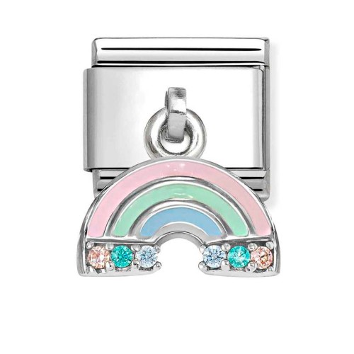Przejdź do produktu Nomination Element Charms Tęcza z kolorowymi cyrkoniami Silver 925
