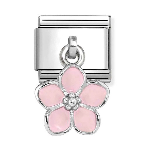 Przejdź do produktu Nomination Element Charms Różowy kwiatek Silver 925