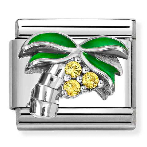 Przejdź do produktu Nomination Element Palma z żółtymi z cyrkoniami Silver 925