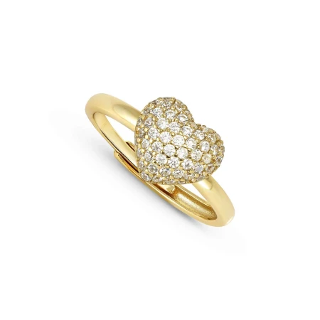 Pierścionek Nomination Lifepoetry serce złoty