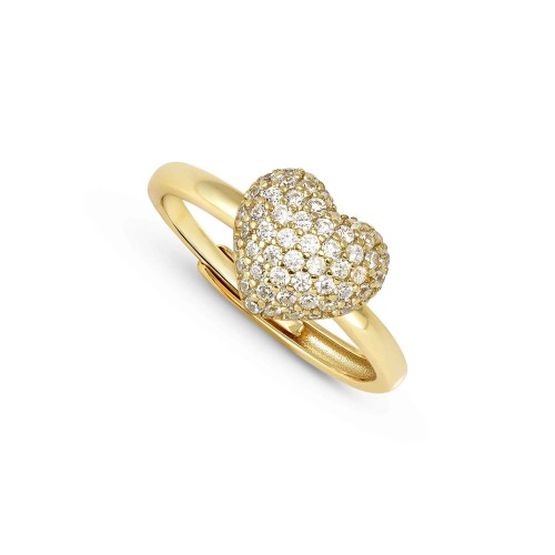 Przejdź do produktu Pierścionek Nomination Lifepoetry serce złoty