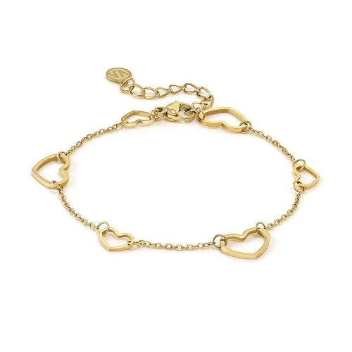 Przejdź do produktu Bransoletka Nomination Ritmatika serca złota