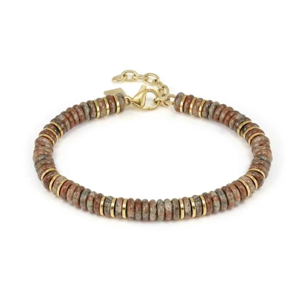 Bransoletka Nomination Instinctstyle tęczowy jaspis złota