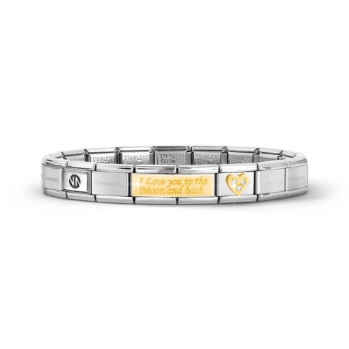 Przejdź do produktu Bransoletka na Walentynki Composable NOMINATION srebrna 195