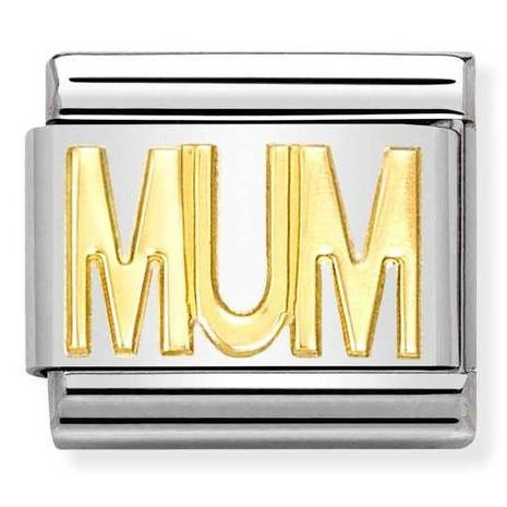 Przejdź do produktu Nomination Element 18K Napis "Mum" Gold