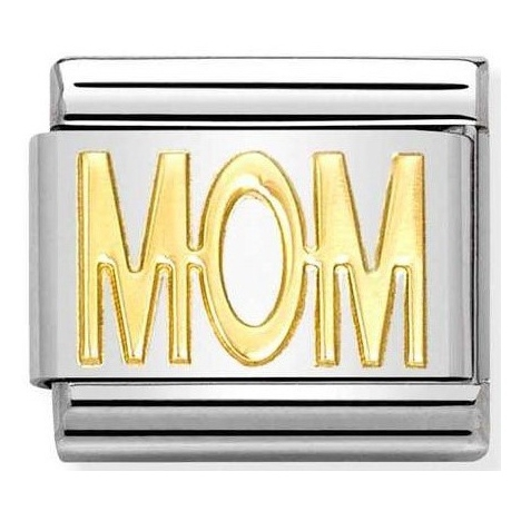 Przejdź do produktu Nomination Element 18K Napis "Mom" Gold
