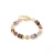 Bransoletka Coeur de Lion GeoCUBE® Precious Statement brązowa/złota