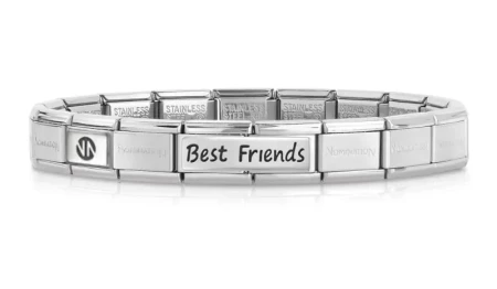 Bransoletka dla Przyjaciela Composable NOMINATION Best Friend Srebrna 50