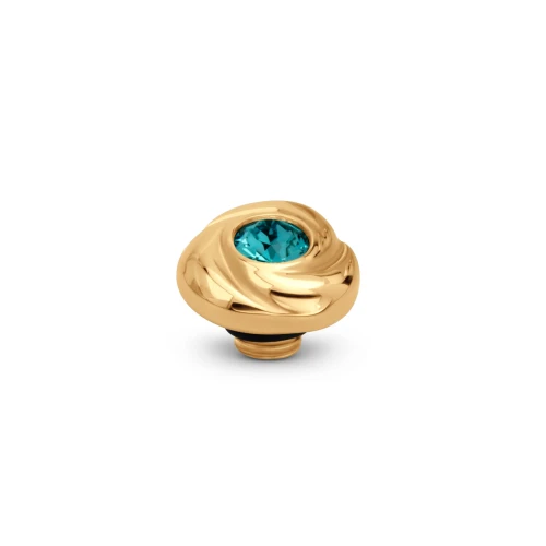 Przejdź do produktu Oczko Melano Vivid VM98 Light Turquoise złote