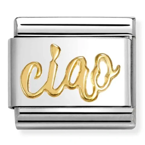 Przejdź do produktu Nomination Element 18K Napis CIAO Gold