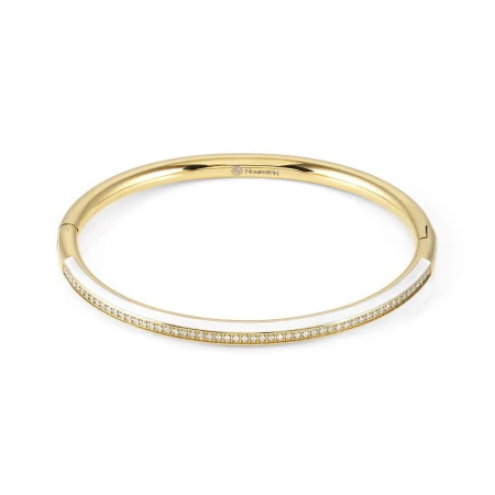 Bransoletka bangle Nomination Drusilla biała emalia złota