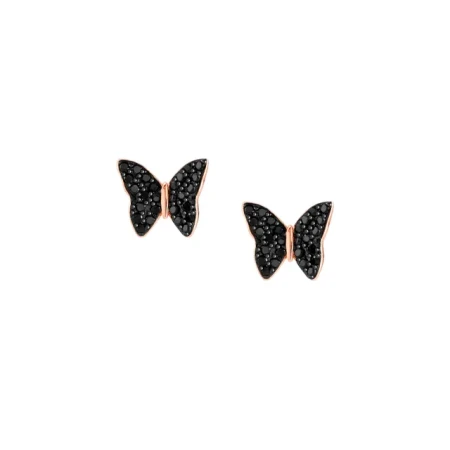 Kolczyki wkrętki Nomination Sweetrock motyl rosegold