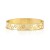 Bransoletka Nomination Pretty Bangles Serca złota szeroka