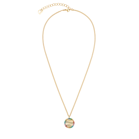 Naszyjnik Coeur de Lion Amulet Mini Waves złoty