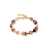 Bransoletka Coeur de Lion GeoCUBE® Iconic brązowa/złota
