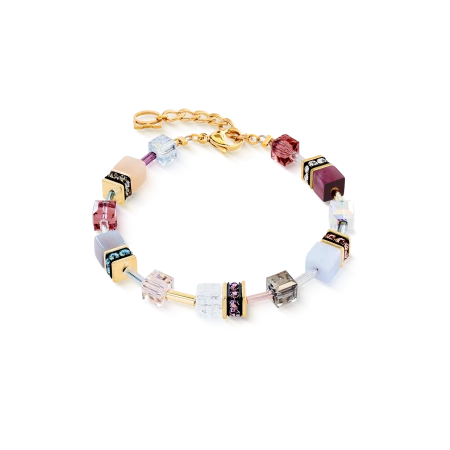 Bransoletka Coeur de Lion GeoCUBE® Iconic Precious Golden Blush złota