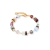 Bransoletka Coeur de Lion GeoCUBE® Iconic Precious Golden Blush złota