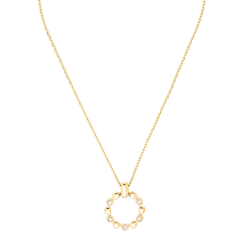 Przejdź do produktu Naszyjnik Coeur de Lion Circle Glow złoty