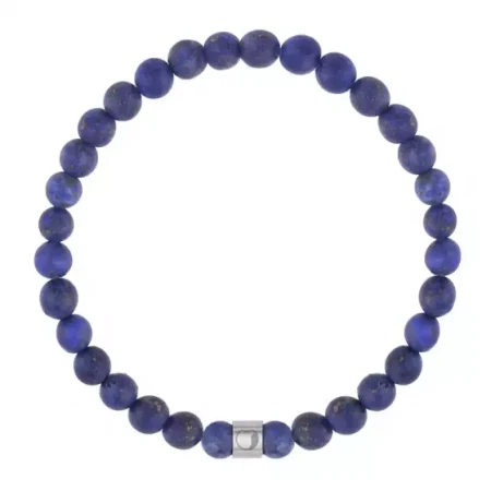 Bransoletka męska koraliki lapis lazuli BA1309SN