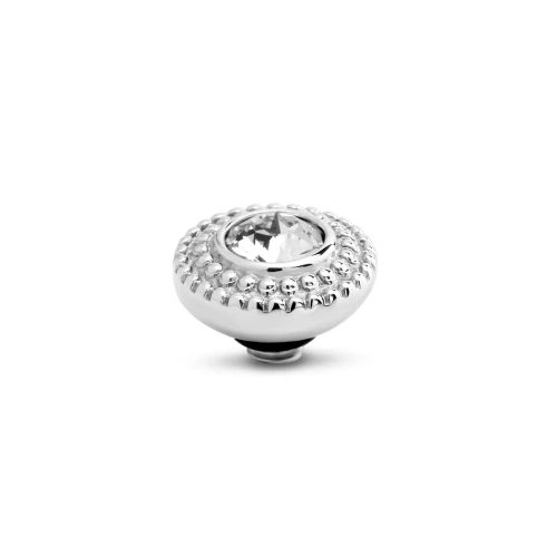 Przejdź do produktu Oczko Melano Twisted Crystal Bali TMG7 Crystal srebrne