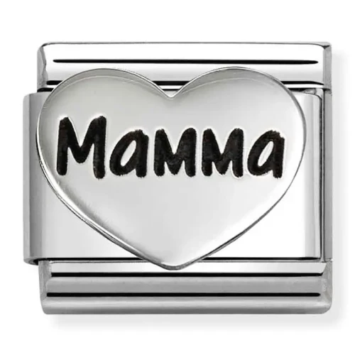 Przejdź do produktu Nomination Element Serce z napisem MAMMA Silver 925