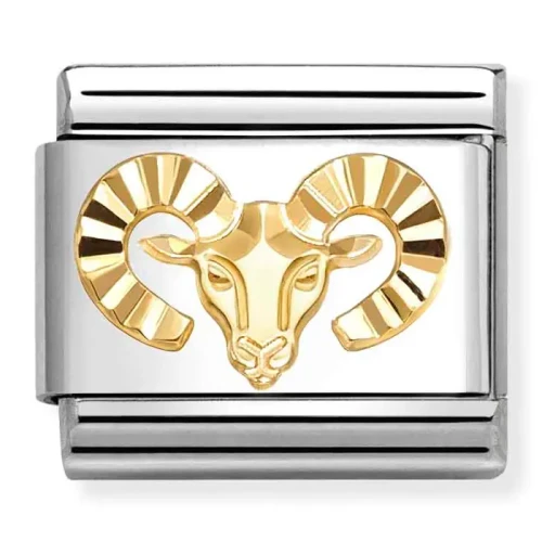 Przejdź do produktu Nomination Element Link 18K Diamentowany znak zodiaku Baran Gold