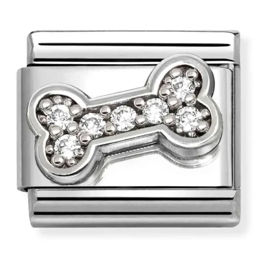 Przejdź do produktu Nomination Element Kość z cyrkoniami Silver