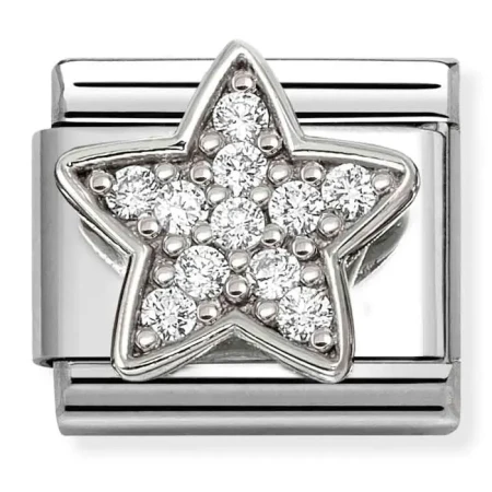 Nomination Element Gwiazda z cyrkoniami Silver