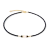 Naszyjnik Coeur de Lion Iconic Astoria Noir Pearl czarny złoty
