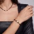 Bransoletka Coeur de Lion Iconic Astoria Noir Pearl czarna złota