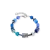 Bransoletka Coeur de Lion GeoCUBE® Iconic niebieska/srebrna