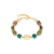Bransoletka Coeur de Lion GeoCUBE® Iconic Wave Forest złota
