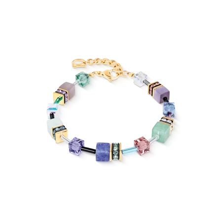 Bransoletka Coeur de Lion GeoCUBE® Iconic Precious Pastel Garden