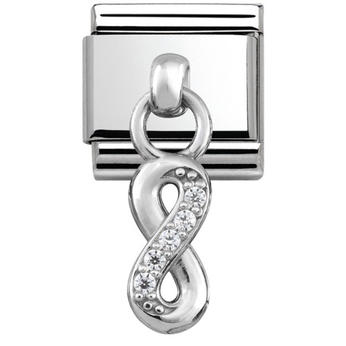 Przejdź do produktu Nomination Element Charms Nieskończoność Silver
