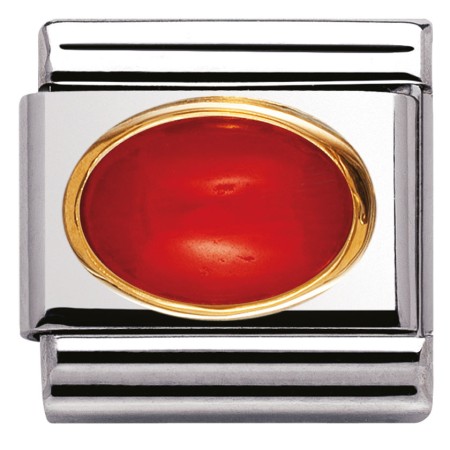 Owalny Koral Czerwony