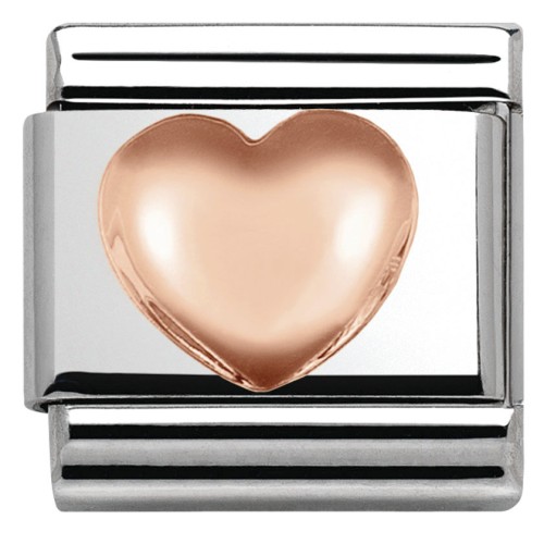 Przejdź do produktu Nomination Element 9K Serduszko wypukłe Rose Gold