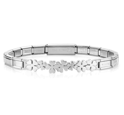 Przejdź do produktu Bransoletka Nomination Trendsetter Srebrna Koniczynki