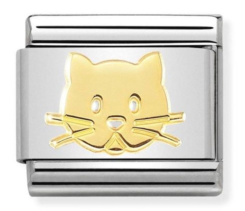 Przejdź do produktu Nomination Element Link 18K Kot Gold