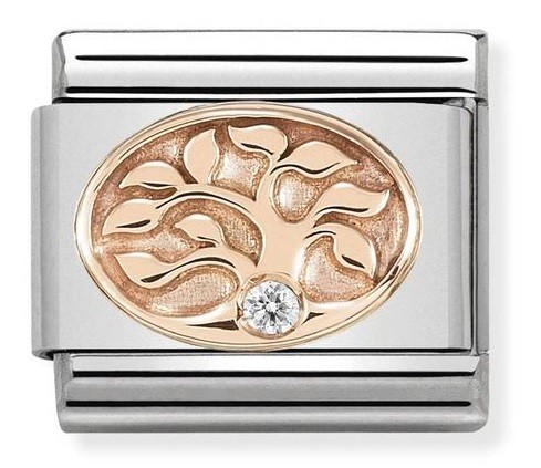 Przejdź do produktu Nomination Element 9K Drzewo życia z cyrkonią Rose Gold